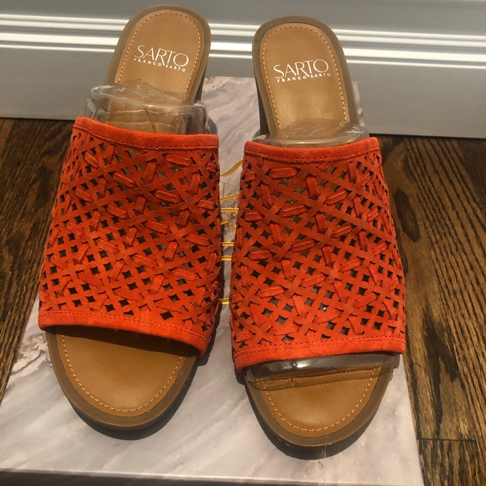 Franco Sarto Tangerine Mule Size 9